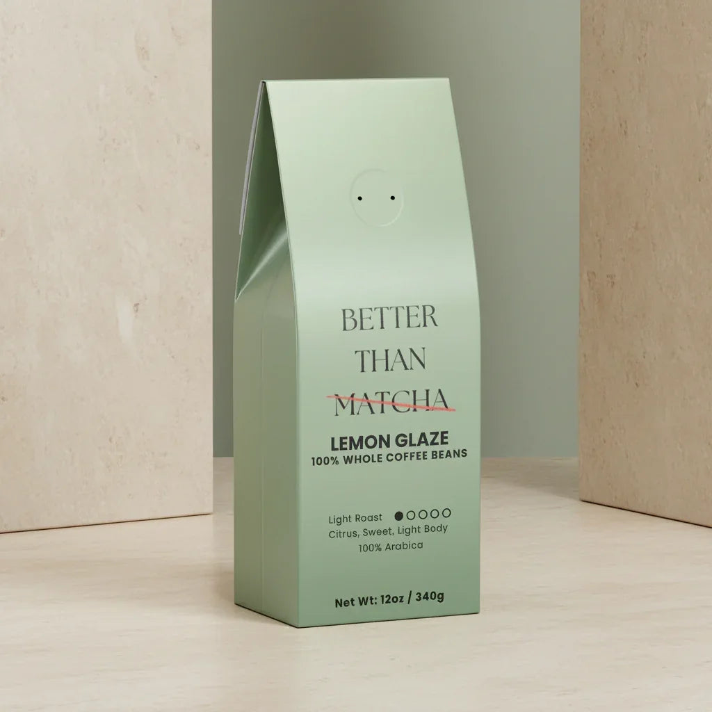 Lemon Glaze Not Matcha (Light Roast Coffee)