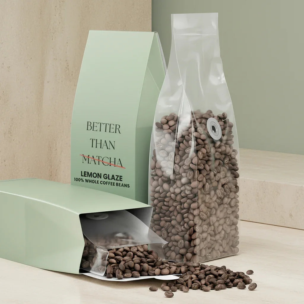 Lemon Glaze Not Matcha (Light Roast Coffee)