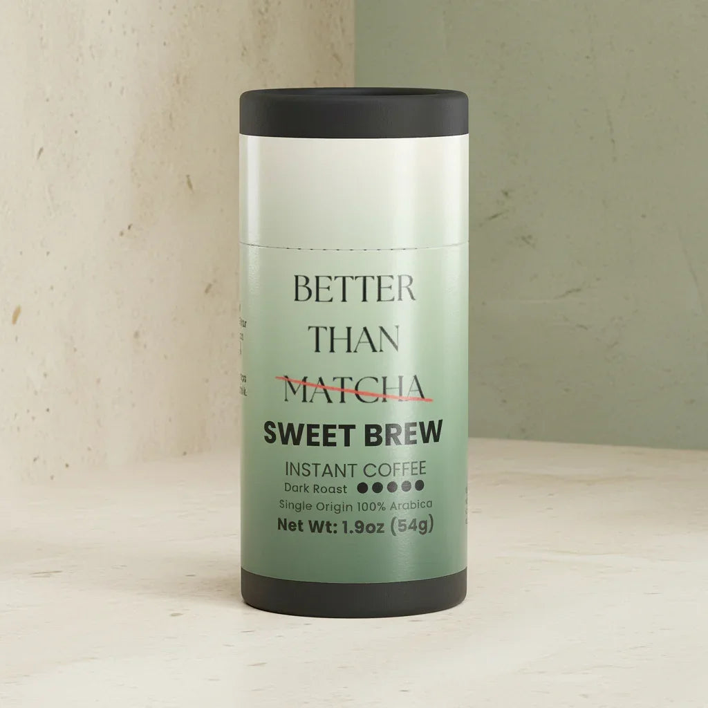 Sweet Brew Instant Not Matcha (Dark Roast Coffee)
