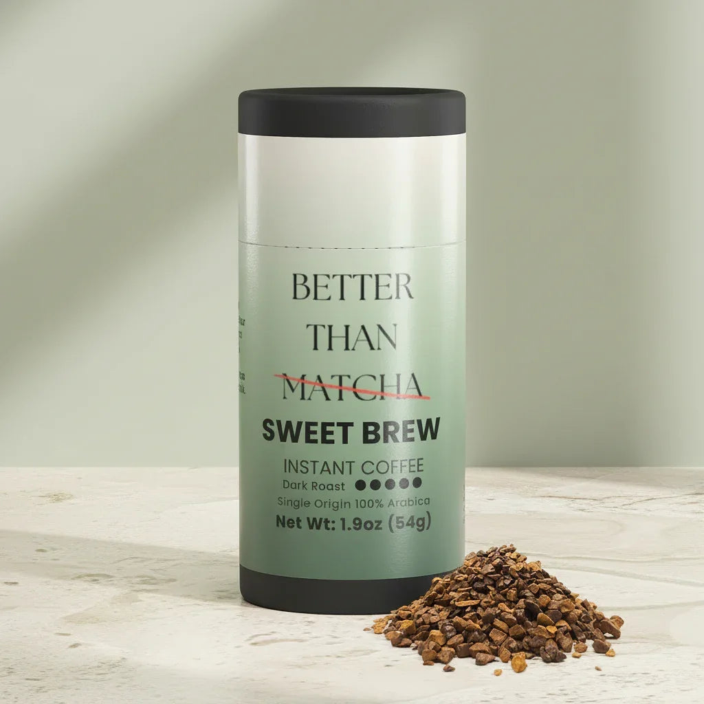 Sweet Brew Instant Not Matcha (Dark Roast Coffee)