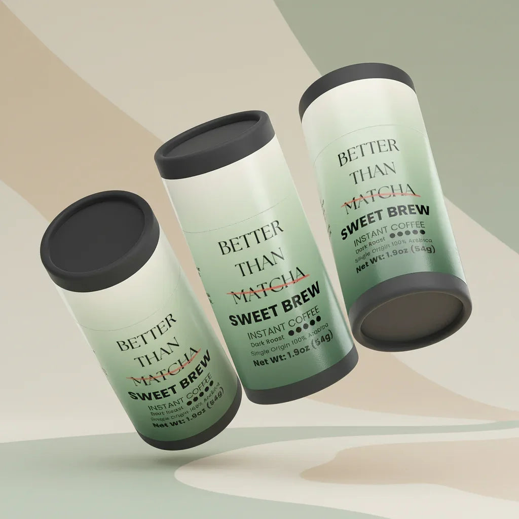 Sweet Brew Instant Not Matcha (Dark Roast Coffee)