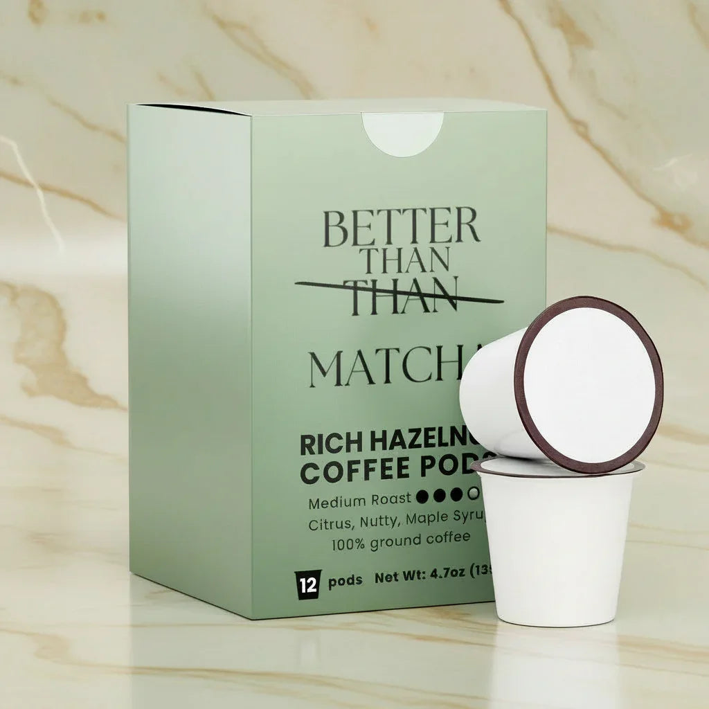 Rich Hazelnut Not Matcha Pods (Medium Roast Coffee)