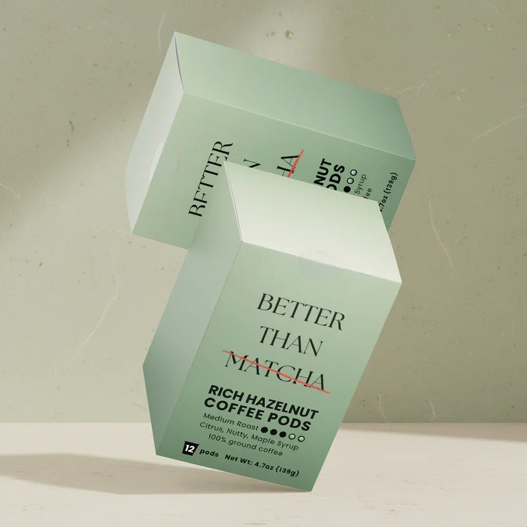Rich Hazelnut Not Matcha Pods (Medium Roast Coffee)