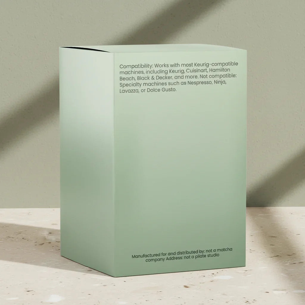 Rich Hazelnut Not Matcha Pods (Medium Roast Coffee)