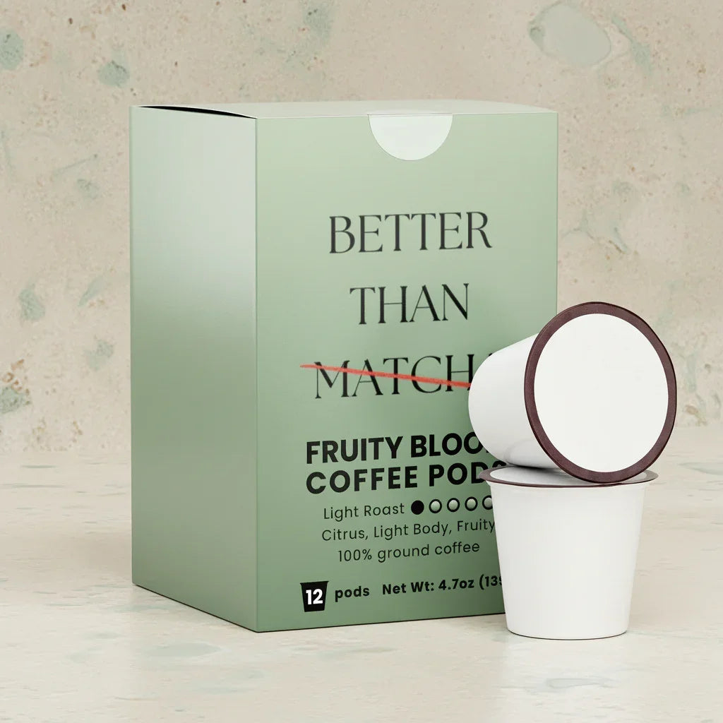 Fruity Bloom Not Matcha Pods (Light Roast Coffee)