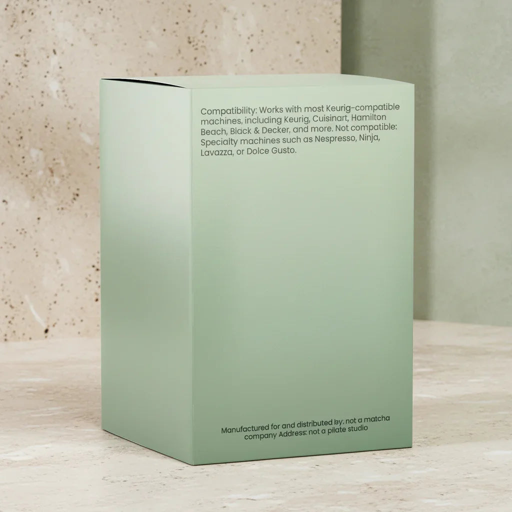 Fruity Bloom Not Matcha Pods (Light Roast Coffee)