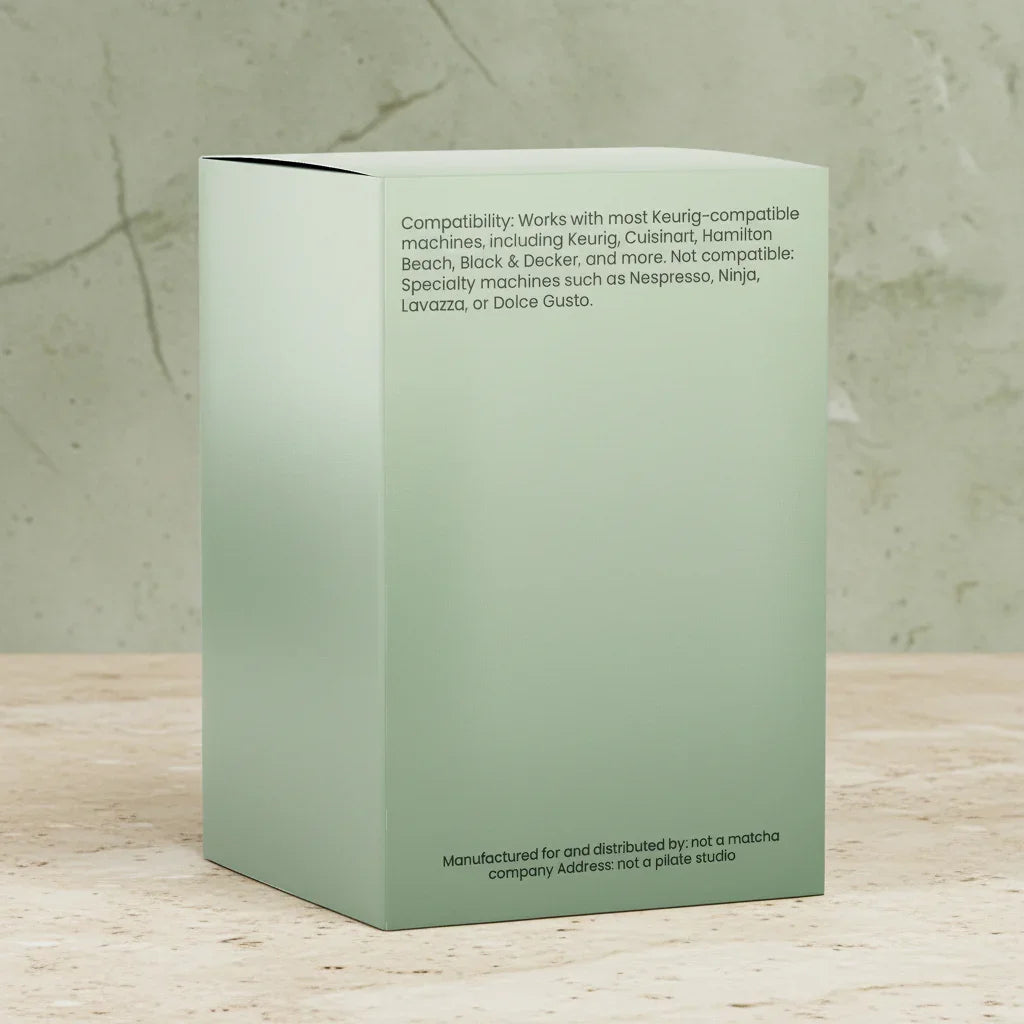 Molten Caramel Not Matcha Pods (Dark Roast Coffee)