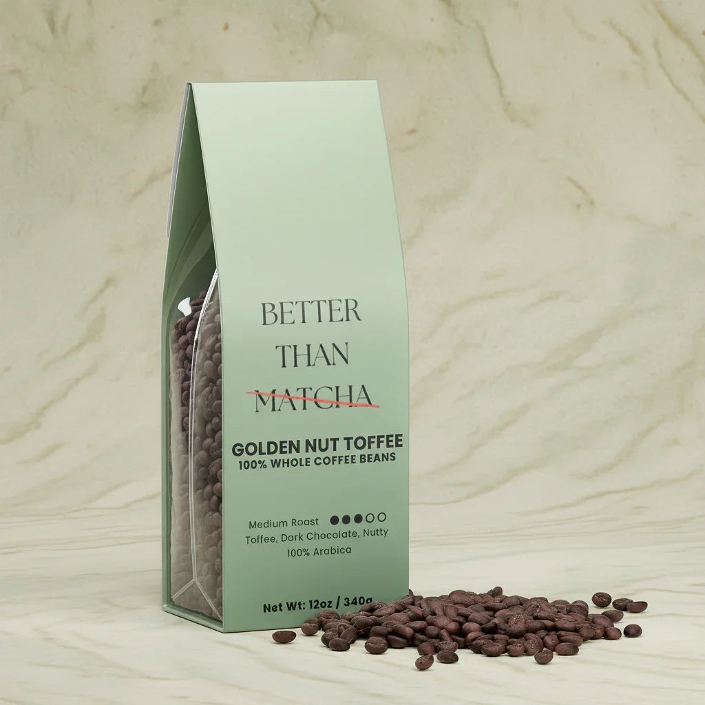 Golden Nut Toffee Not Matcha (Medium Roast Coffee)