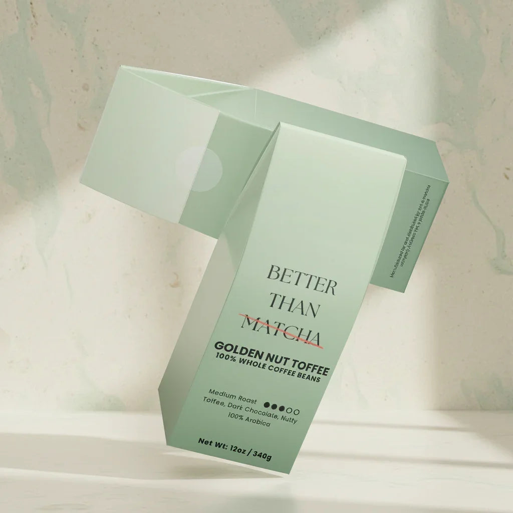 Golden Nut Toffee Not Matcha (Medium Roast Coffee)