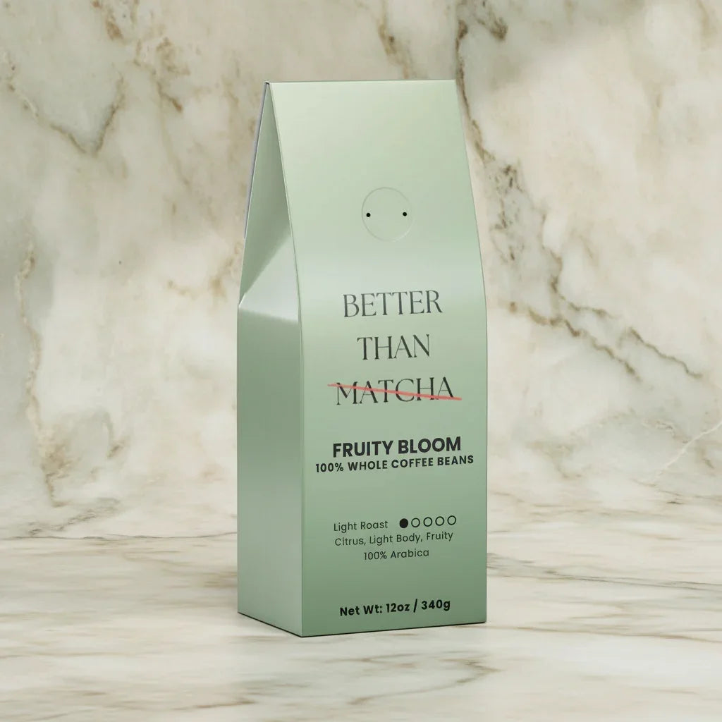 Fruity Bloom Not Matcha (Light Roast Coffee)