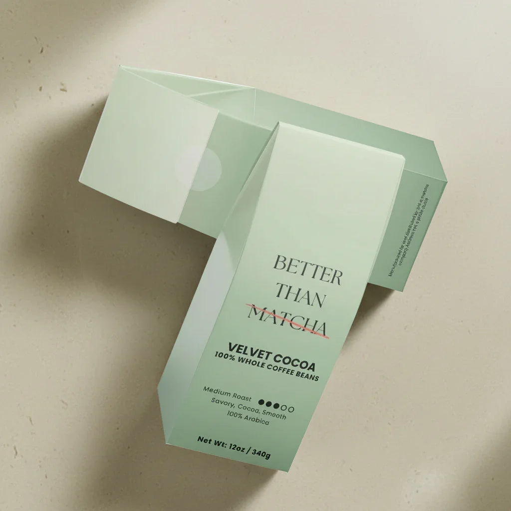 Velvet Cocoa Not Matcha (Medium Roast Coffee)